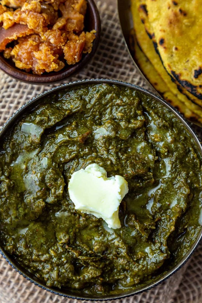 Sarson ka Saag and Makki ki Roti